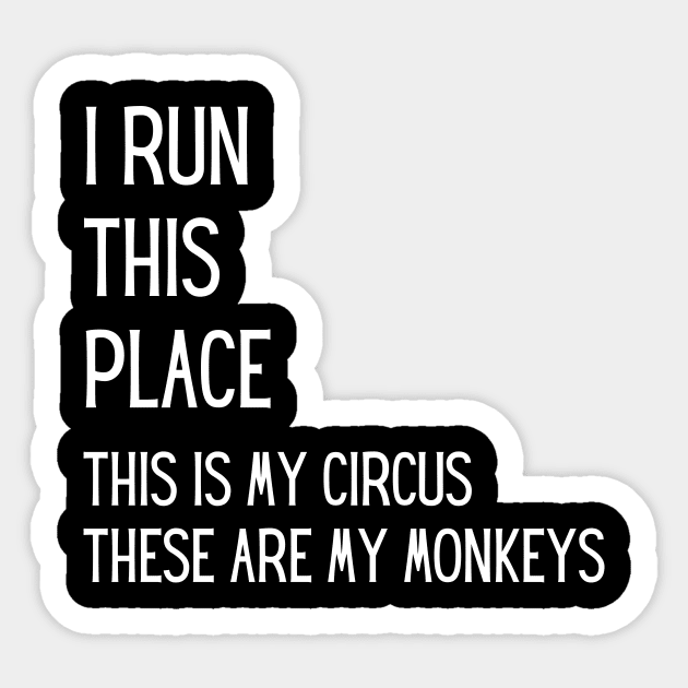 This Is My Circus These Are My Monkeys Mother's Day Shirts This Is My Circus These Are My Monkeys Mother's Day Shirts