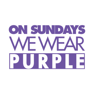 Sunday Purple T-Shirt