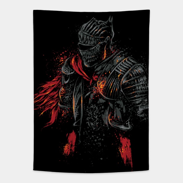 Red Knight Tapestry by DrMonekers