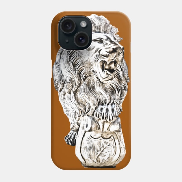 Lion - Guard Phone Case by Evgeniya