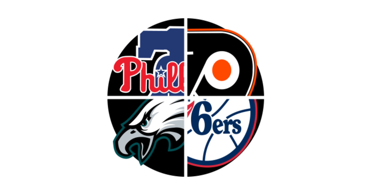Philadelphia Sports Teams Philly Posters and Art Prints TeePublic