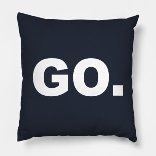 GO. Pillow