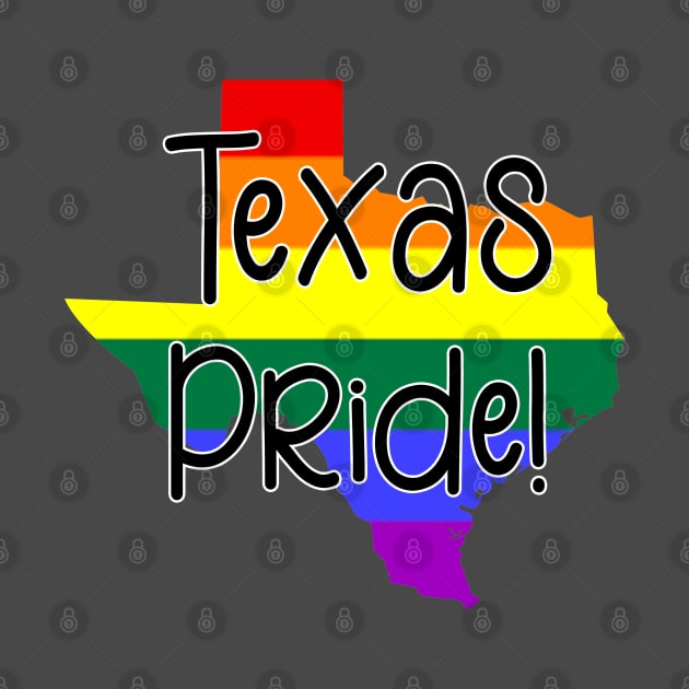 Texas Gay Pride by tropicalteesshop