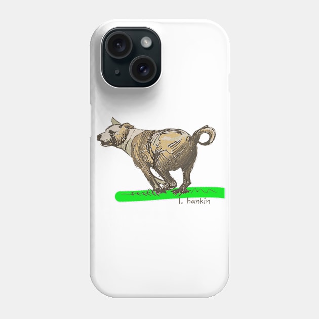 Bryan’s Dog Phone Case by LarryHankin