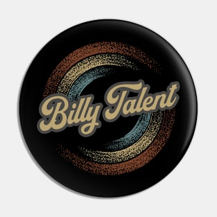 Billy Talent Circular Fade Pin