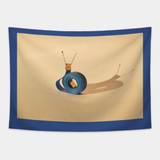 Measuring Tape Snail Tapestry