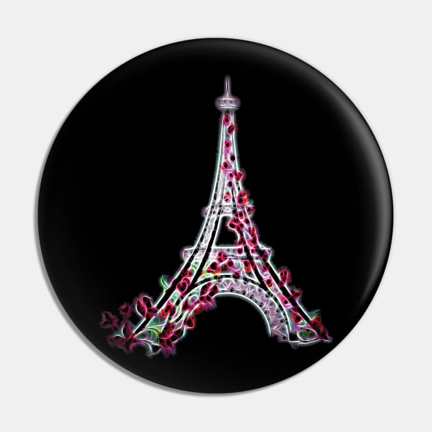 The Eiffel Tower Pin by Nykos