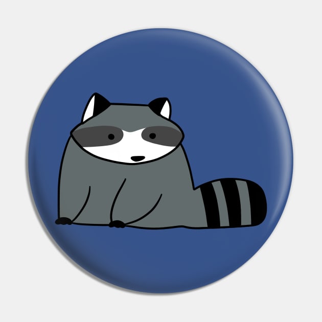 Cute Raccoon Pin by saradaboru