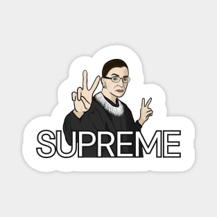 Historic Figure: Ruth Bader Ginsburg "SUPREME" Magnet