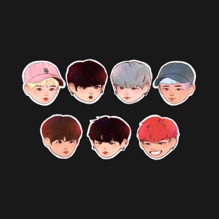 bangtan chibi ver.1 T-Shirt