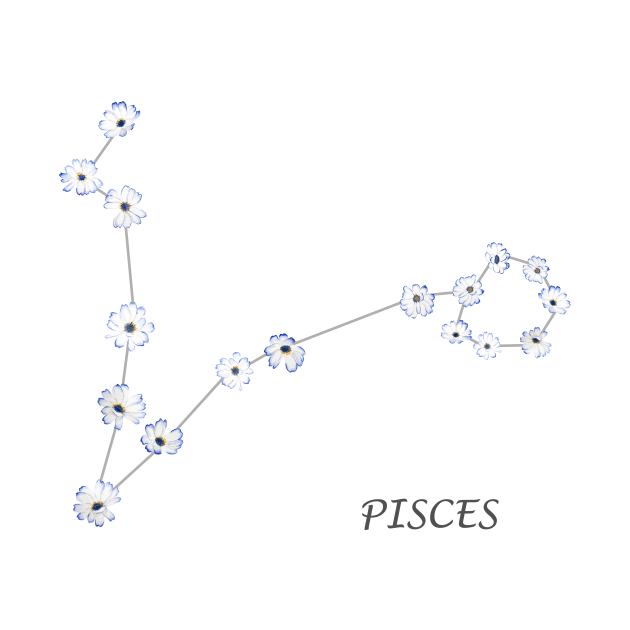 PISCES zodiac sign by colorandcolor