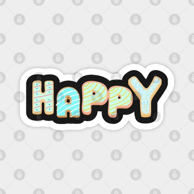 Frosted Sugar Cookie : Happy Magnet by leBoosh-Designs