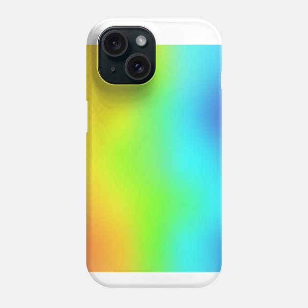 Orange Fades to Blue | Reggae | Rainbow | Colorful | Summer Phone Case by DesignsbyZazz