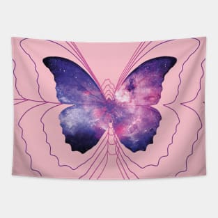 Space Butterfly Tapestry