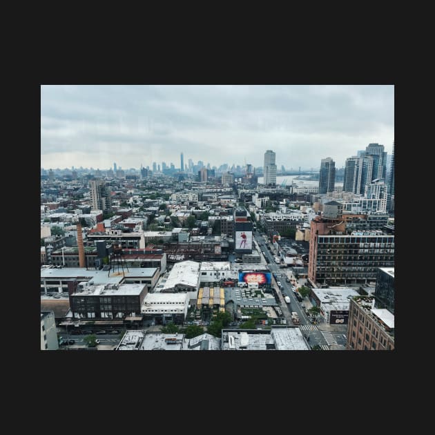 View of Brooklyn and City Skyline from High by offdutyplaces