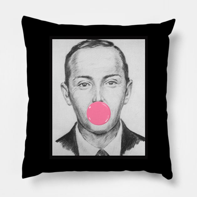 DB Cooper Bubble Pillow by @johnnehill