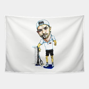 Grigor Dimitrov pro tennis player Tapestry