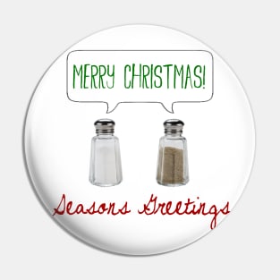 Seasons Greetings Pin