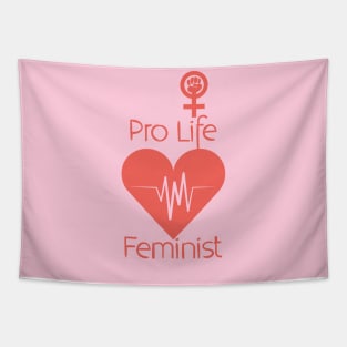 Pro Life Feminist Tapestry