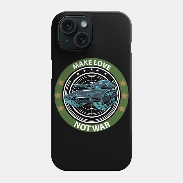 Make love not war. Phone Case by bry store