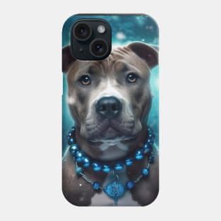 Magical Blue Nose Staffy Phone Case