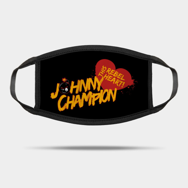 Heart Of A Johnny Champion Johnny Gargano Mask Teepublic