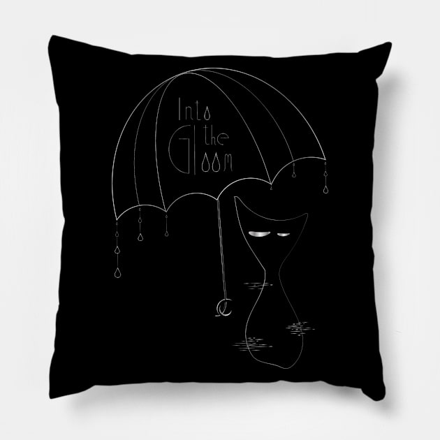 Into the Gloom Pillow by Lunalora