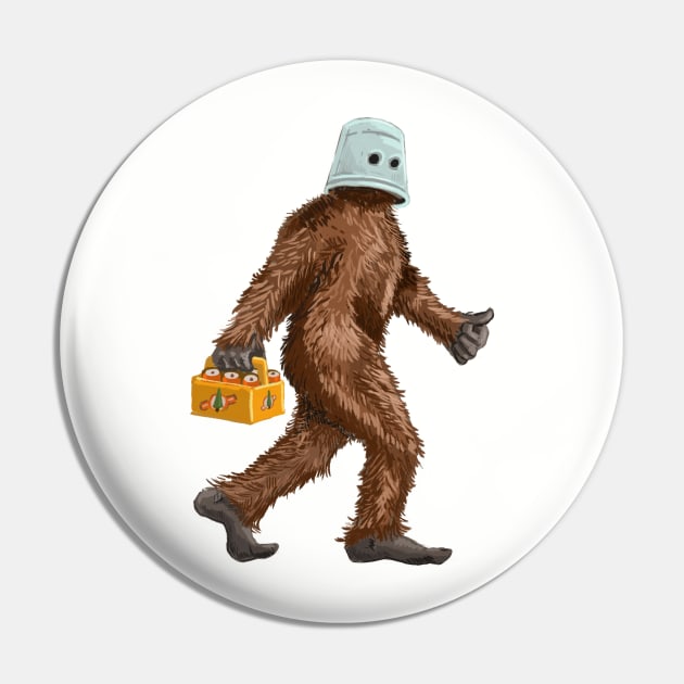 Sasquatch Pin by Capt. Jack