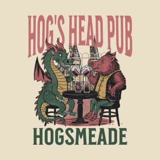 Stop by at Hogsmeade and get a drink dragon and Boar Pub T-Shirt