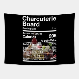 Charcuterie Board Nutrition Facts Matching Tapestry