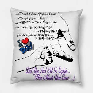 Father's Day Special Message Pillow