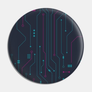 Abstract Technology Background Pin