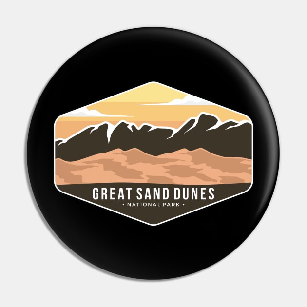 Great Sand Dunes Pin by Mark Studio