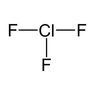 Chlorine Trifluoride ClF3 T-Shirt