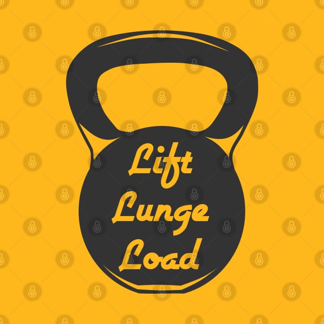 Kettlebell - lift, lunge, load by LittleAna