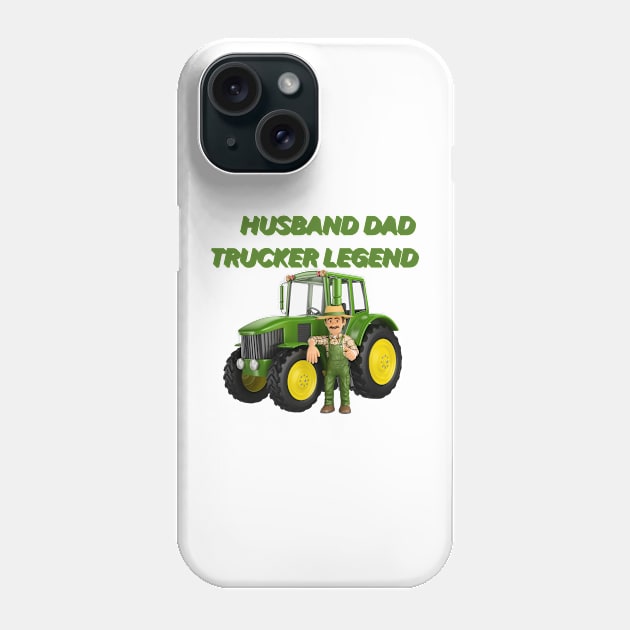 Husband trucker Phone Case by sheelashop