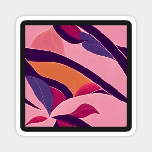 Beautiful Floral pattern, model 16 Magnet