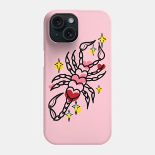 Scorpion Tattoo Design Phone Case