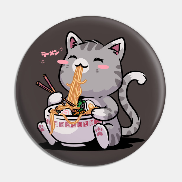cute anime cat' Sticker | Spreadshirt