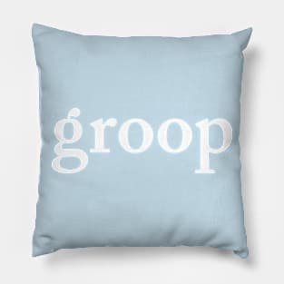 groop4: breast in white Pillow