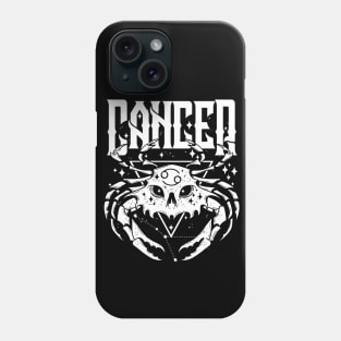 CANCER Hearth Kitchen Witch Shirt Skull constellation Phone Case