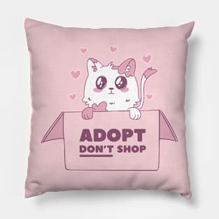 Adopt Don't Shop Pillow