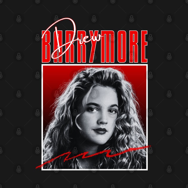 Drew barrymore///original retro by DetikWaktu