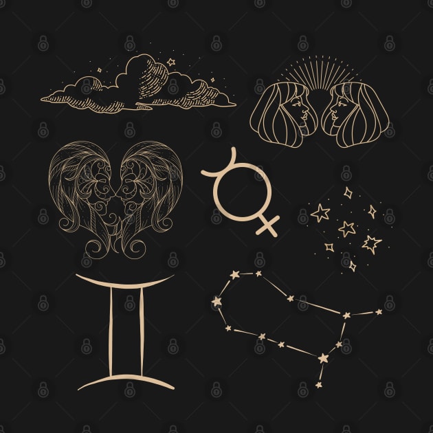 Gemini Zodiac. by create