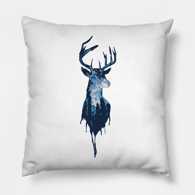 Dear Deer Pillow by HatcherPoD