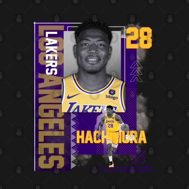 Los Angeles Lakers Rui Hachimura 28 by today.i.am.sad