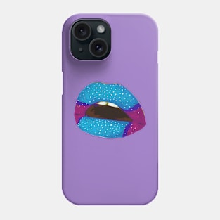 galaxy lips Phone Case