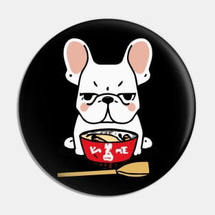 French Bulldog Japanese Funny Dog Owner Frenchie Funny Dog Pin