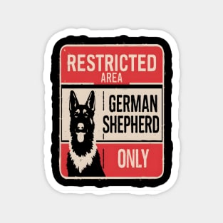 Funny German Shepherd Love Dog Lover Graphic Magnet