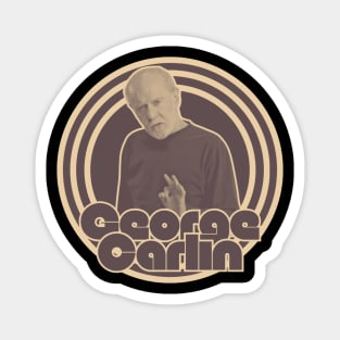 George carlin vintage Magnet